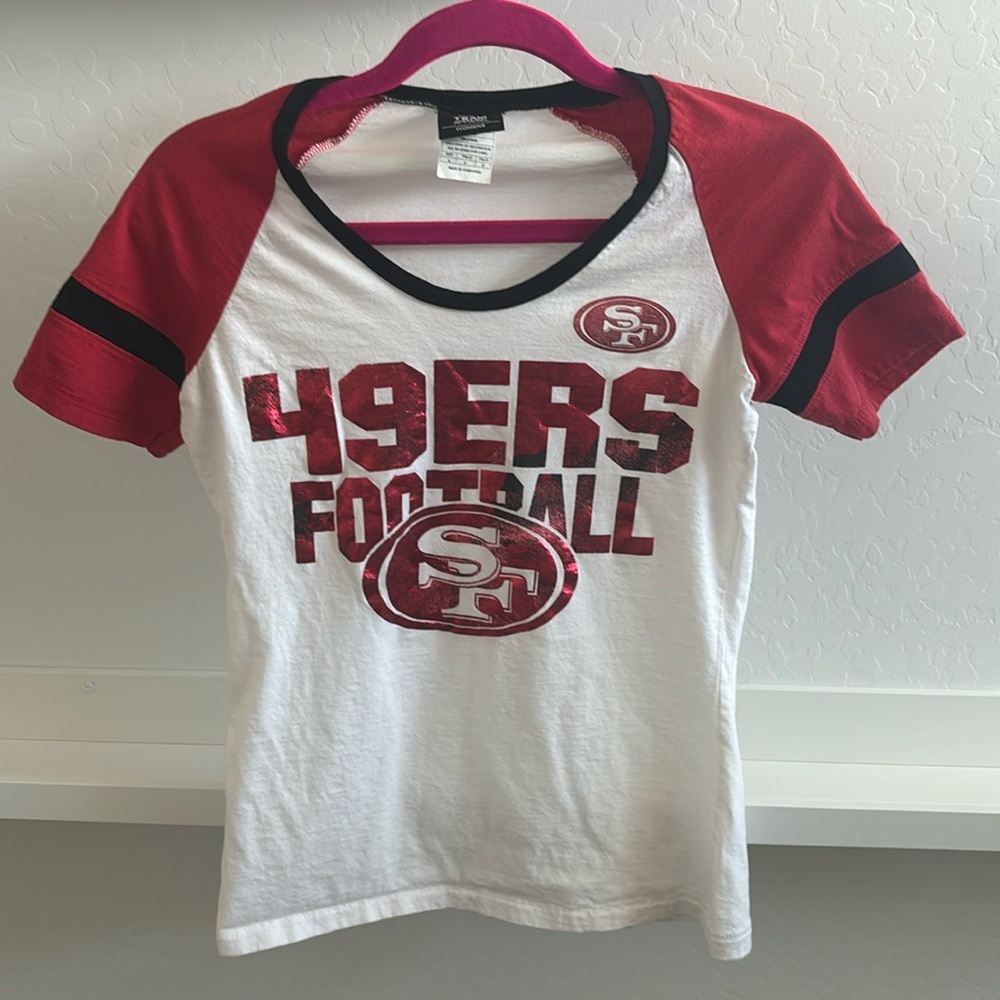 NFL San Francisco 49ers t shirt, size small
